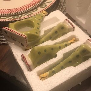 M. Bagwell Simply Christmas napkin rings